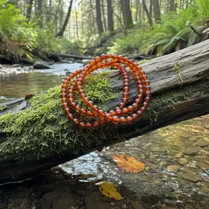 Gelang Natural Amber – Bead 4,6 mm | Wrist 16 cm