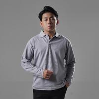 Gambar Heyplain Kaos Polo Lengan Panjang - Long Sleeve Polo Shirt - Hitam, S dari HEYPLAIN Kota Administrasi Jakarta Barat 2 Tokopedia
