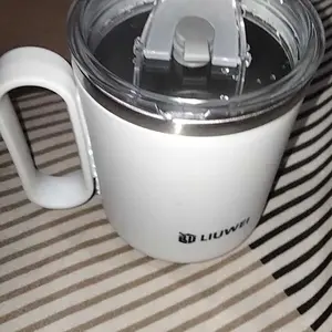 LIUWEI 400ML Gelas Stainless Gelas Kopi Teh Mug Coffee Gelas Minum Cangkir Tahan Panas Dingin Anti Tumpah
