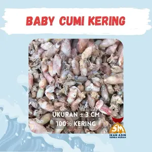 CUMI 100% KERING | BABY CUMI KECIL | CUMI SOTONG PREMIUM | CUMI ASIN | IKAN ASIN