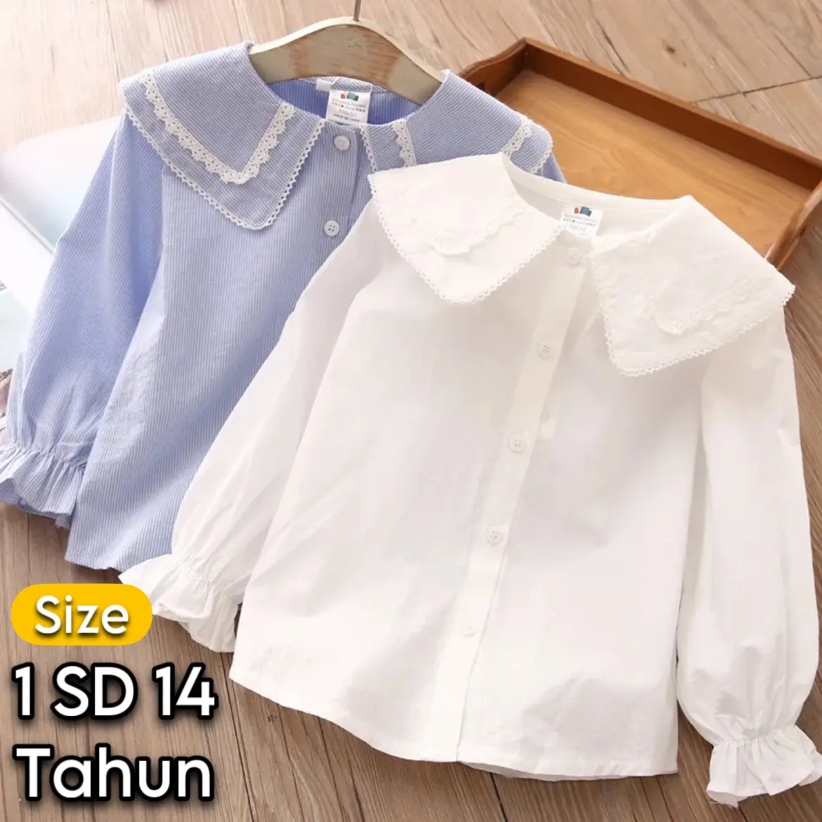 Kirei Blouse Anak Perempuan Pakaian Baju Blouse Anak Umur 1 Sampai 14 Tahun 12 Th Kemeja