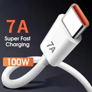 Kabel Data 7A 1M 2M 3M 5M / Charger USB Tipe C 7A 100W Fast Charging Untuk Semua Jenis Handphone