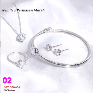 Cincin Xuping Gold Cincin Dewasa Permata Thailand Premium Mewah