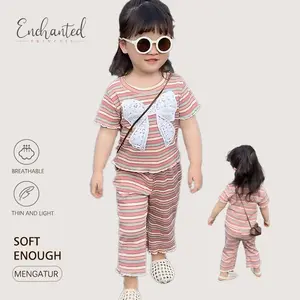 [Enchanted Princess]  1-7 tahun Anomali Oneset - Setelan Motif Tung Tung Sahur - Setelan Jogger - Setelan Celana Panjang - Setelan Salur Motif Bayi Parsel ootd  anak