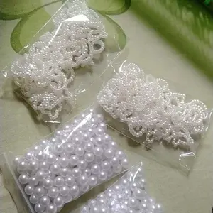 Aulindy - 20gr Mutiara Ringan Sintetis ABS Lubang Dan Tanpa Lubang