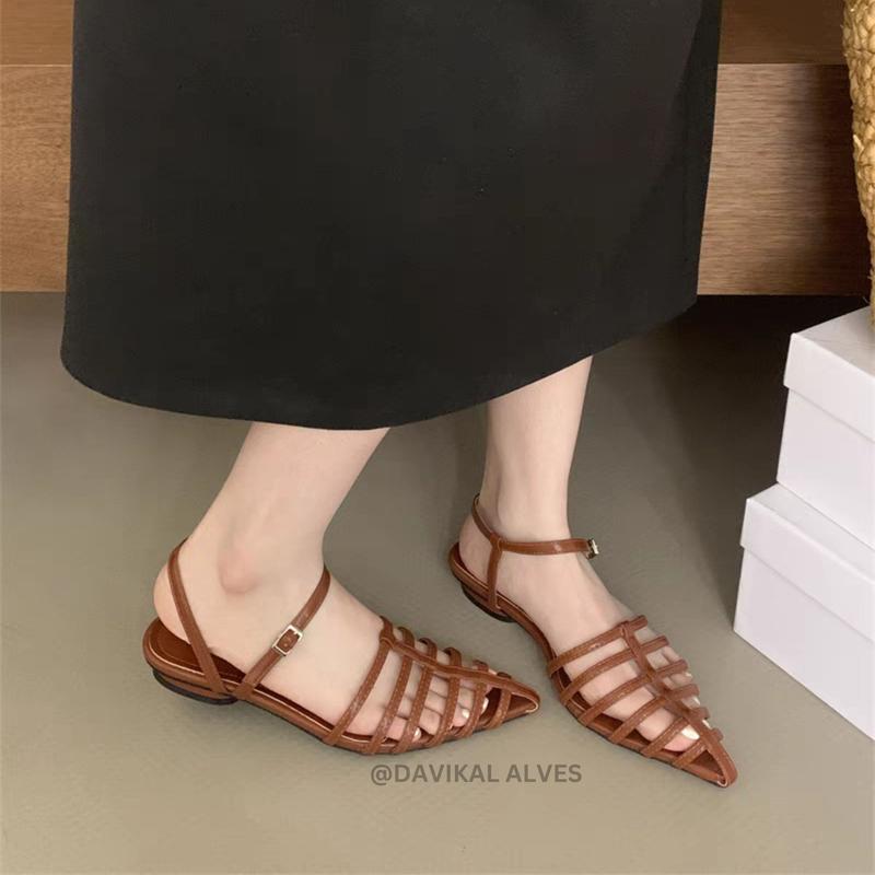 Product Introduction of Davikal Sandal Wanita Heel Ujung Runcing Hak 3 Cm Ringan & Nyaman 17