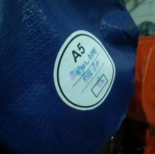 TERPAL KOLAM A20 UK. 100×50×50 KOREA QUALITY + PEMBUANGAN 9