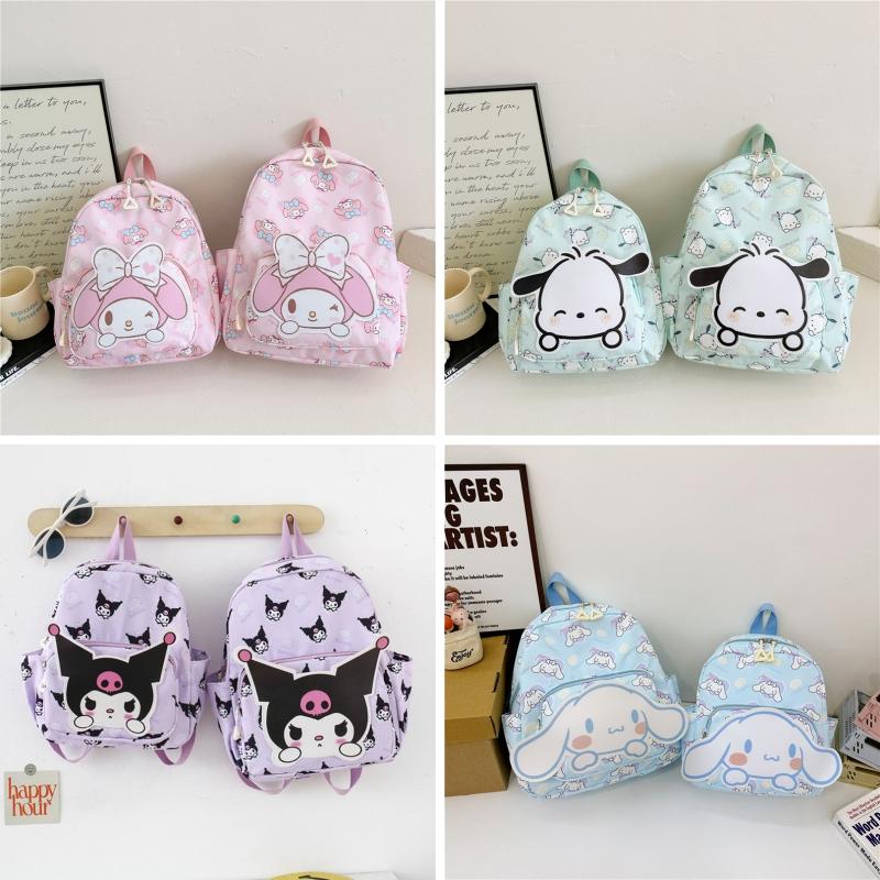 [MIANZHI] Ba Lô Trẻ Em Sức Chứa Lớn Không Thấm Nước Ba Lô Hoạt Hình Kuromi Và Cinnamoroll Dễ Thương Dành Cho Bé Gái Thích Hợp Đi Học 9