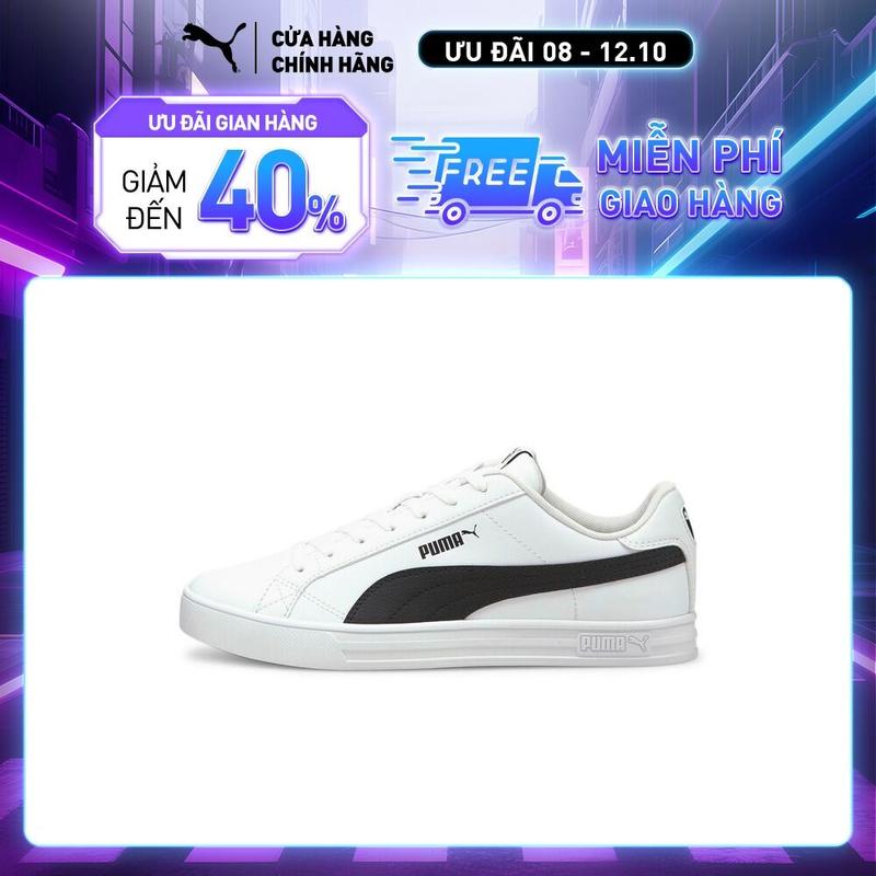 Giày thời trang PUMA Unisex Smash Vulcanised V3 Low Màu Đen
