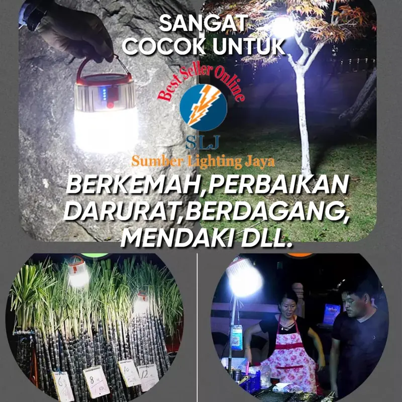 LAMPU EMERGENCY CAS DAN TENAGA SURYA / LAMPU DARURAT / LAMPU LED CAS 5