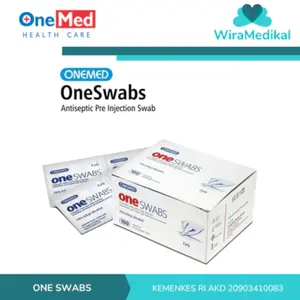 One Swabs Alkohol Swab Kapas Alkohol Tissue Alkohol