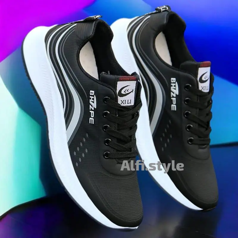 AF20- PROMO BISA COD SEPATU SNEAKERS KETS KASUAL PRIA COWOK COWO KEREN KECE TERLARIS TERMURAH CANVAS CASUAL OLAHRAGA SHOES Sport 4
