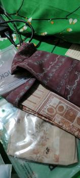Product Review of Hijab Buckle Scarves Pouch ( ISI 5 ) Segiempat Motif Printing Voal Muslim Kerudung from b**a n** y**e 1