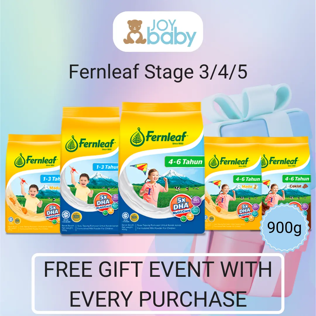 Fernleaf Milk Formula Age 1-3/4-5 Original/Chocolate/Honey 900g