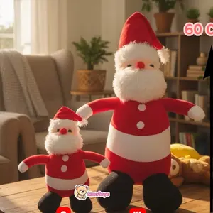 Boneka Sinter Clause XL/ Boneka Santa Tinggi 60 Cm Cimatoys/ Boneka Santa Besar/ Hadiah Natal