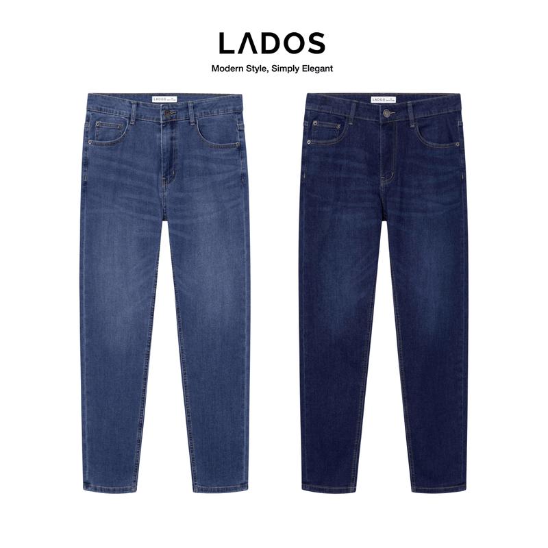 Quần Jean Dài Nam Chất Jean Nhập Khẩu Cao Cấp siêu nhẹ PRO JEAN LADOS-4184 Form Slim fit Co Giãn , tôn dáng form chuẩn