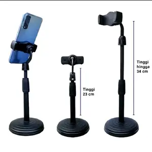 STAND Holder hp multifungsi Tinggi 23 cm dan 34 cm untuk Penggunaan Multifungsi