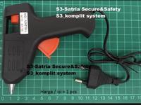 Gambar Glue Gun 10 W Watt Alat Lem Tembak stik kecil 10W Hot melt tembakkan dari s3.satria secure safe Kota Administrasi Jakarta Timur 4 Tokopedia