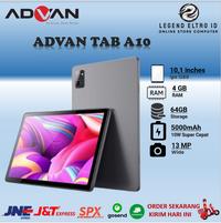 Gambar Advan Tab A10 4GB RAM 64GB Storage 10.1" Inch IPS 1280 Wifi Only Tablet Garansi Resmi 5000mAh Baterai 13MP Kamera dari LEGEND.ELTRO.ID Kota Tangerang Selatan 1 Tokopedia