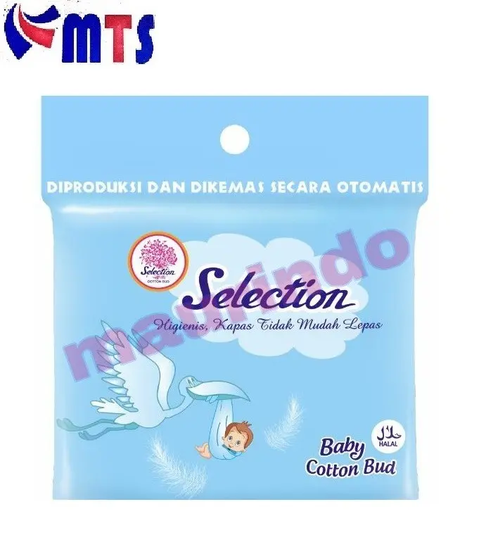 Selection Korek Kuping Bayi isi 100pc Cotton Bud Baby per Pack