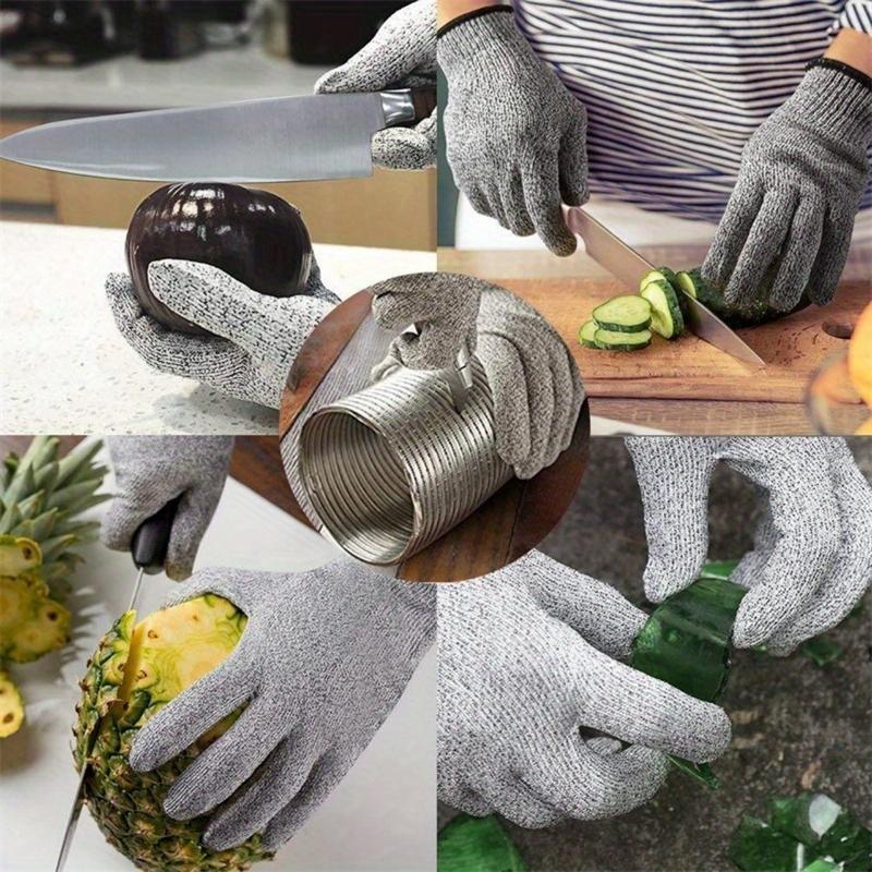 Product Introduction of 1pair Cut Resistant Gloves Food Grade Level 5 Protection, Safety Kitchen Cuts Gloves for Oyster Shucking, Fish Fillet Processing, Mandolin Slicing 10