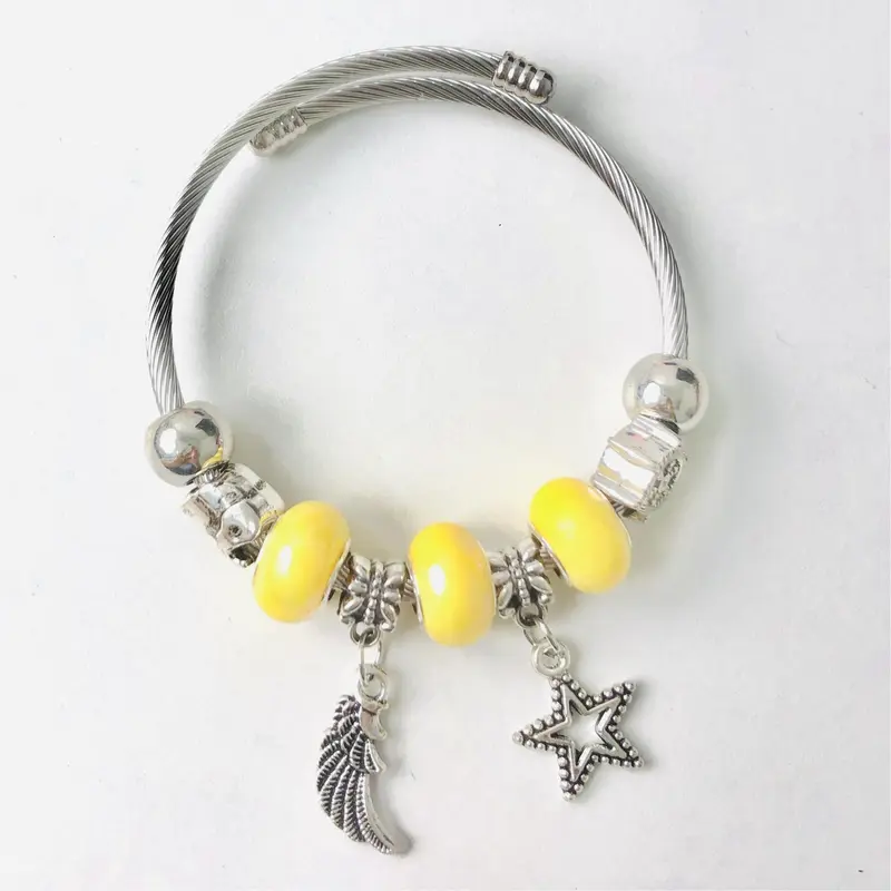 Gelang Bangle Keras Warna Warni Menambah Kesan Berani dan Modis Untuk Penampilan Anda Bracelets 3
