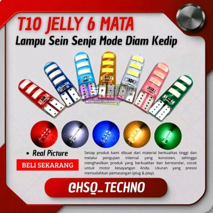 Lampu Belakang Platnomor Model Kedip-Kedip T10 Universal Sesuai Poto Motorcycle HARGANYA 1 BIJI YA bisa untuk semua motor