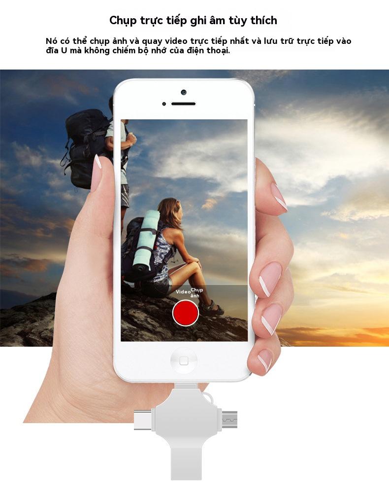 Product Introduction of Ổ đĩa Lung Linh dành  thiết bị Android 4 trong 1, Ổ đĩa  OTG, Ổ đĩa ngón tay cái, Ổ đĩa Type-C, Ổ cứng ngoài, Thích hợp  máy tính bảng, Android và điện thoại thông minh, Tương thích với máy tính di động    sd  card sd  card otg  type  c bộ   trữ  win 56