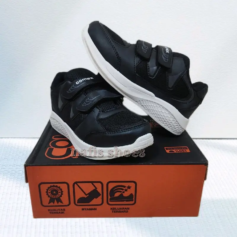 sepatu comex noris perekat sepatu sekolah paud tk sd size 28/36 4