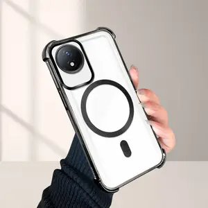 Case HP Untuk VIVO Y02 Y02A Y02T Casing Phone Softcase Kesing Mode Soft Silikon Sofcase Cassing Hardcase Cesing Kasing Biru Hitam Ungu Chasing 0009 Tahan Jatuh