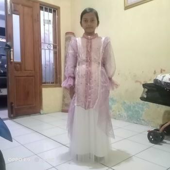 Product Review of KAMARI set rok anak ice blue,burgundy,set gaun anak,set rok anak lebaran..brukat tile dot/polos,kebaya anak,gamis lebaran anak kekinian usia 2-15 tahun Setelan Muslim anak Bunga Outer Baju Jilbab Nyaman Panjang Panjang Dress Kaos from p**p 0