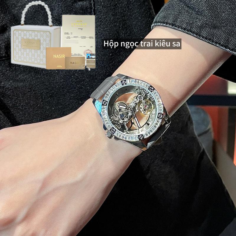 《ZhuZhu Độc Quyền 》 Đồng Hồ Cơ Tàu Hoả Xuyên Không Dành cho Nữ Thời Tràn năng Động có Chống Nước