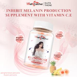 [Free gift 1 botter]Glutathione Gummies  Brighten skin tone Supplement vitamins Whitening Skin - Health & Beauty Product