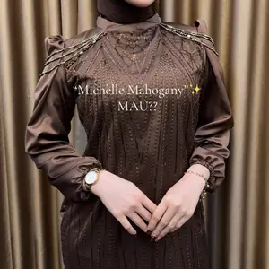 Micelle Dress luxury Pesta Gamis original by Myleeons