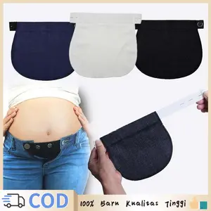Pelebar Pinggang Celana Ibu Hamil /Belly Belt Jeans Extender/ Pengait Tambahan Celana /Kaitan Celana Pengait Tambahan Celana