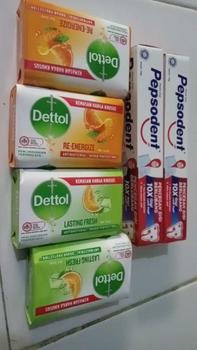 Product Review of 2psc pepsodent (75g)+ 4pcs sabun Dettol batang besar (100gr) from A**a p**i ** A**a 0