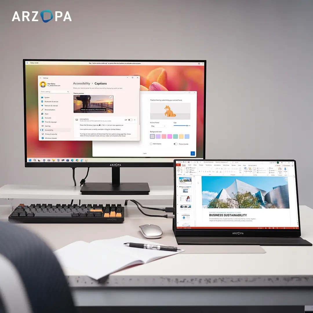 ARZOPA M1RC 27 " Màn hình chơi game, Độ phân giải 2K QHD 2560x1440, IPS nhanh, Màn hình PC máy tính, 115% sRGB, Adaptive-Sync 1ms, 1x Cổng hiển thị 1.4, 1x HDMI 2.0, 1x USB-C | BigBuy360 - bigbuy360.vn ARZOPA M1RC 27 " Màn hình chơi game, Độ phân giải 2K QHD 2560x1440, IPS nhanh, Màn hình PC máy tính, 115% sRGB, Adaptive-Sync 1ms, 1x Cổng hiển thị 1.4, 1x HDMI 2.0, 1x USB-C | BigBuy360 - bigbuy360.vn