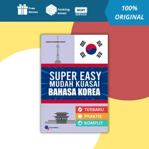 Buku Bahasa Korea Super Easy Mudah Kuasai Bahasa Korea - Garda Cendekia