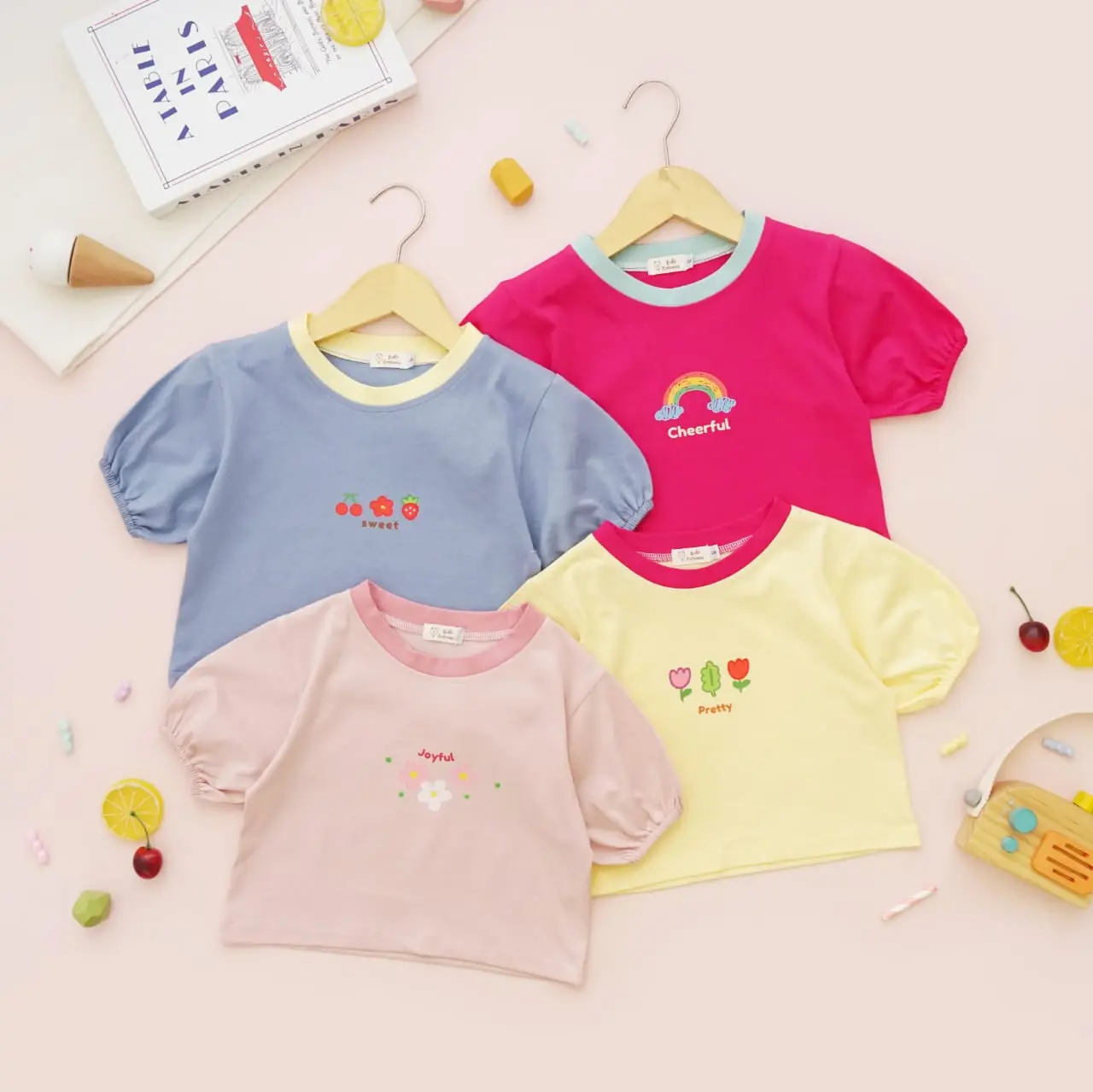 MADANIA - GIRLY TEE by KIDS EMBASSY | KAOS ANAK PEREMPUAN | ATASAN KAOS | ATASAN ANAK PEREMPUAN | ATASAN KAOS ANAK PEREMPUAN