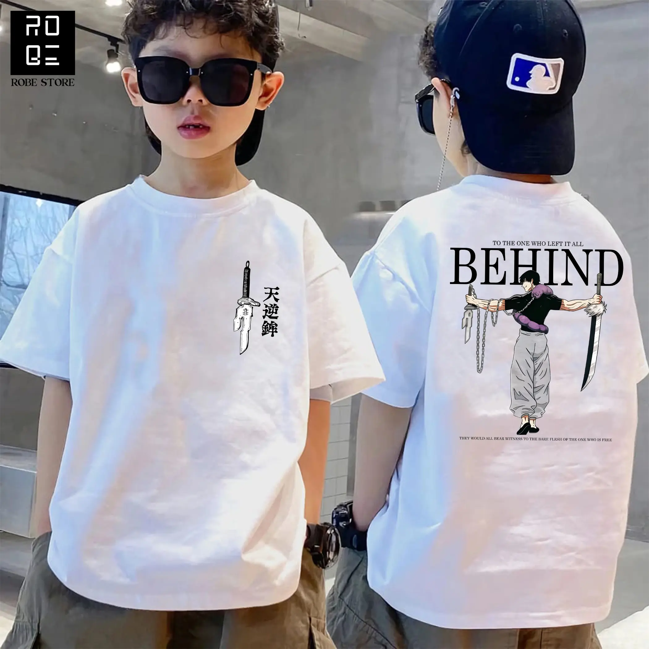 Kaos Distro Anak-anak Cowo Umur 1-12 Tahun Motif Gambar Digital Printing Bahan Cotton Combed Premium R21