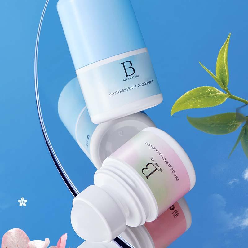 Product Introduction of 2Pcs Plant extract pure flavor deodorant, cherry blossom&cologne fragrance, lasting fragrance Body Care Comfort Scented 2