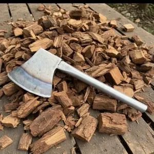 Kapak baja per mobil kapak belah kayu potong bambu anti gompal dengan gagang pipa besi