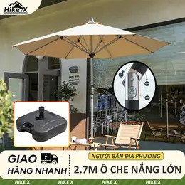 Mẫu Dù Che Quán Cafe Sân Vườn 2.7M Độ Bền Cao