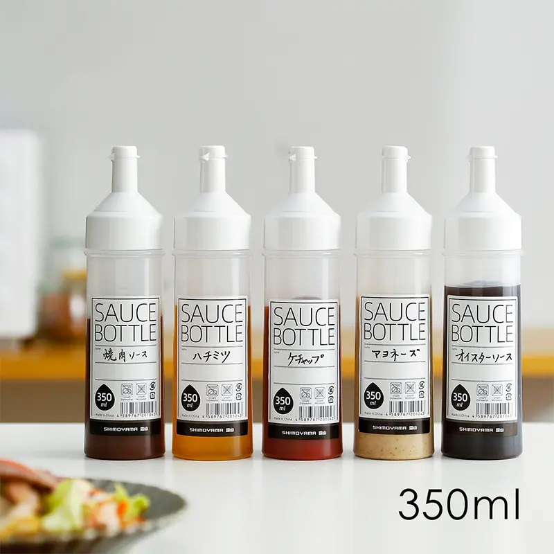 Botol perasa untuk memerah, Sos tomato, mustard, Sos salad, Dispenser sos, botol minyak zaitun