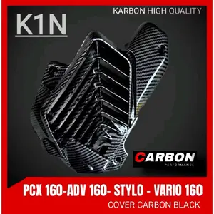 TUTUP RADIATOR PCX 160 CARBON K1N / tutup radiator PCX 160 carbon / tutup radiator Vario 160 carbon / tutup radiator adv 160 Engine Motorcycle