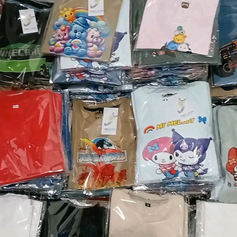 PAKET KAOS ANAK 50RB/3PCS Baju Motif Fashion Kids 4