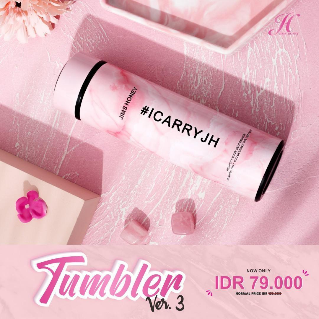 JIMS HONEY TUMBLER VER 3.0 (Botol Minum Panas / Dingin 425ml)