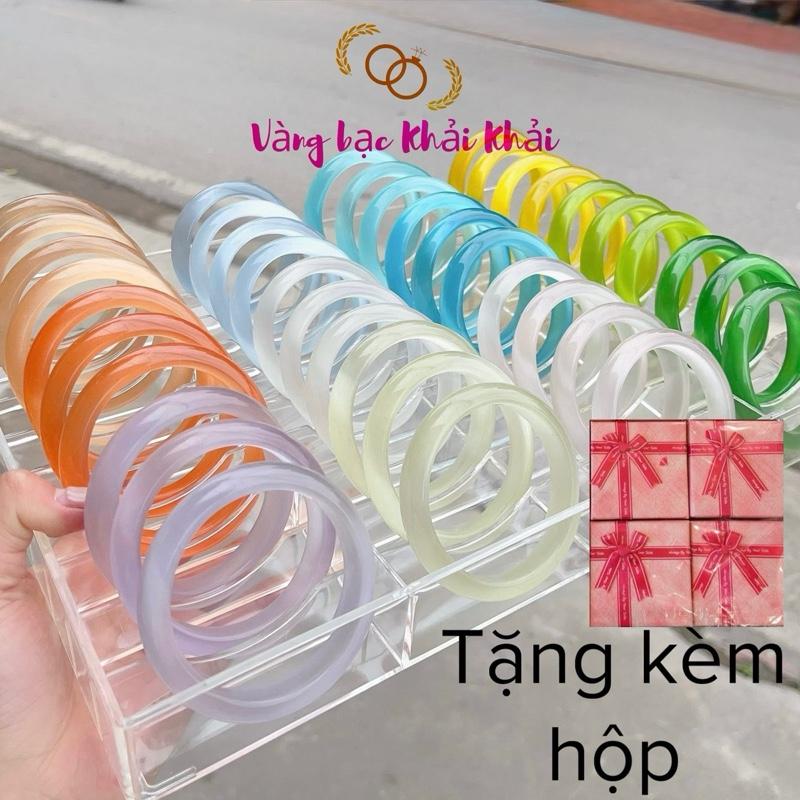 Vòng tay đá mắt mèo đổi màu - Vòng tay mã não đá mắt mèo - Vàng Bạc Khải Khải