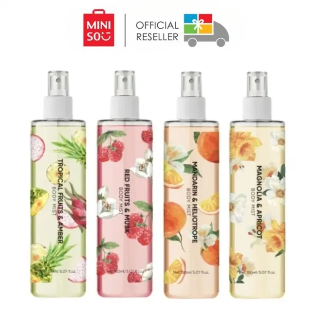 MINISO Body Mist Eden Garden Series 150mL BUNGA dan BUAH