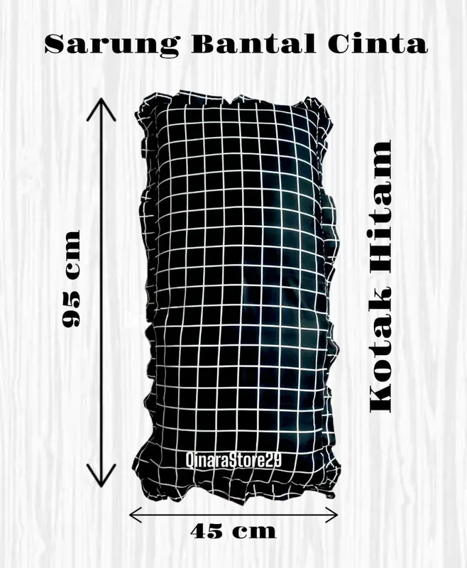 TERMURAH Sarung Bantal CINTA JUMBO RENDA Ukuran 45x95cm Motif Terbaru Bahan Katun Polymicro Halus Gambar Tidak Luntur 1
